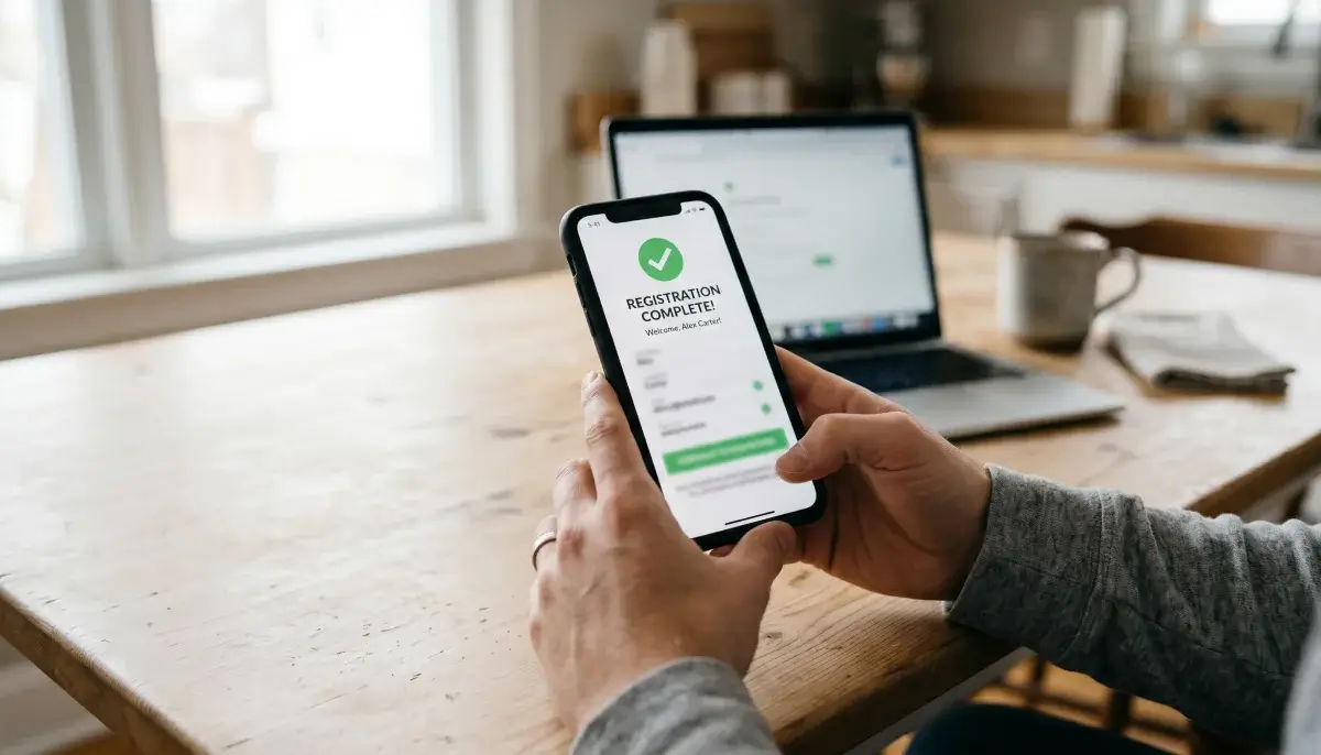 Registrace u sázkové kanceláře přes BankID na mobilním telefonu
